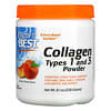 Collagen Types 1 and 3 Powder, Peach, 8.1 oz (228 g)