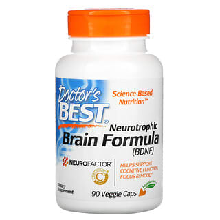Doctor's Best, Neurotrophic Brain Formula, 90 Veggie Caps