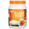 Clear Whey Protein Isolate, Peach Mango, 1.17 lb (529.2 g)