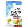 High Absorption CoQ10 Powder, Tropical Fruit, 200 mg, 30 Powder Stick Packs, 4.7 g Each
