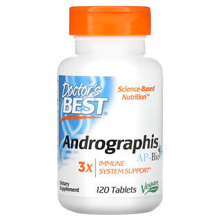 Doctor's Best, Andrographis Ap-Bio`` 120 comprimidos