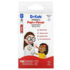 Children's Pain + Fever,  Ages 2-11 Years, Cherry, 4 Pre-Measured Single-Use Vials, 0.17 fl oz (5 ml) Each