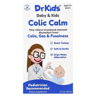 DrKids, Bebês e Crianças Colic Calm, Acima de 0 Anos, 59 ml (2 fl oz)