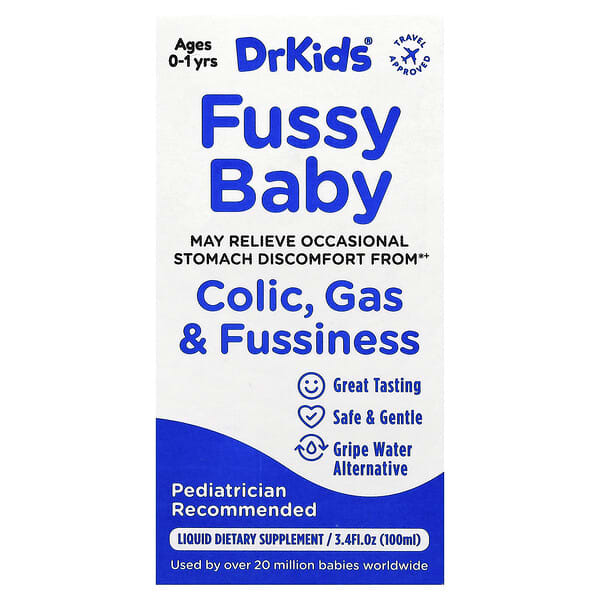 Fussy Baby, Ages 0-1 Yrs, 3.4 fl oz (100 ml)