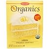 유기농, 케이크 믹스, 레몬, 15.25 oz (432.33 g)