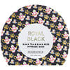 Royal Black，紅茶與黑玫瑰水凝膠面膜，1片，1.06盎司（30克）
