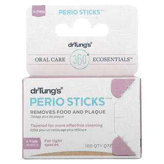 Dr. Tung's, Perio Sticks, X-Thin, 100 зубочисток