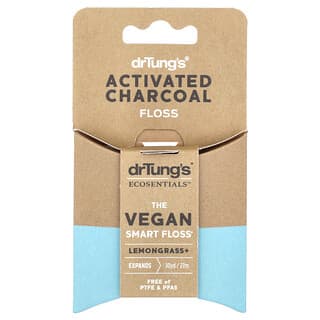 Dr. Tung's, Ecosentials™, The Vegan Smart Floss®, Lemongrass, 27 m