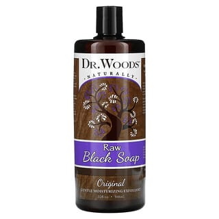 Dr. Woods, Savon noir brut, original, 32 fl oz (946 ml)