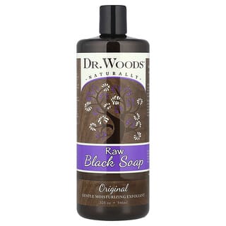 Dr. Woods, Sabonete Negro Cru, Original, 32 fl oz (946 ml)