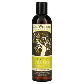 Dr. Woods, Limpeza Facial, Árvore de Chá, 8 onças fluidas (236 mL)