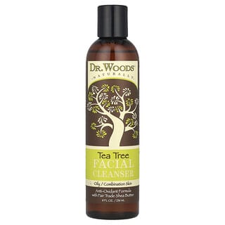 Dr. Woods, Gesichtsreiniger, Teebaum, 8 fl oz (236 ml)