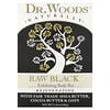 Dr. Woods, Barra de jabón exfoliante para el cuerpo, Negro crudo, 149 g (5,25 oz)