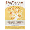 Dr. Woods, Barra de jabón humectante, Jengibre y cítricos, 149 g (5,25 oz)