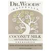 Dr. Woods, Barra de jabón nutritiva, Leche de coco, 149 g (5,25 oz)