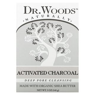 Dr. Woods, Carbón vegetal activado`` 141 g (5 oz)