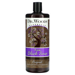 Dr. Woods, Raw Black Soap, Original, 32 fl oz (946 mg)