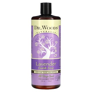Dr. Woods, Lavender Castile Soap with Fair Trade Shea Butter, 32 fl oz (946 ml)