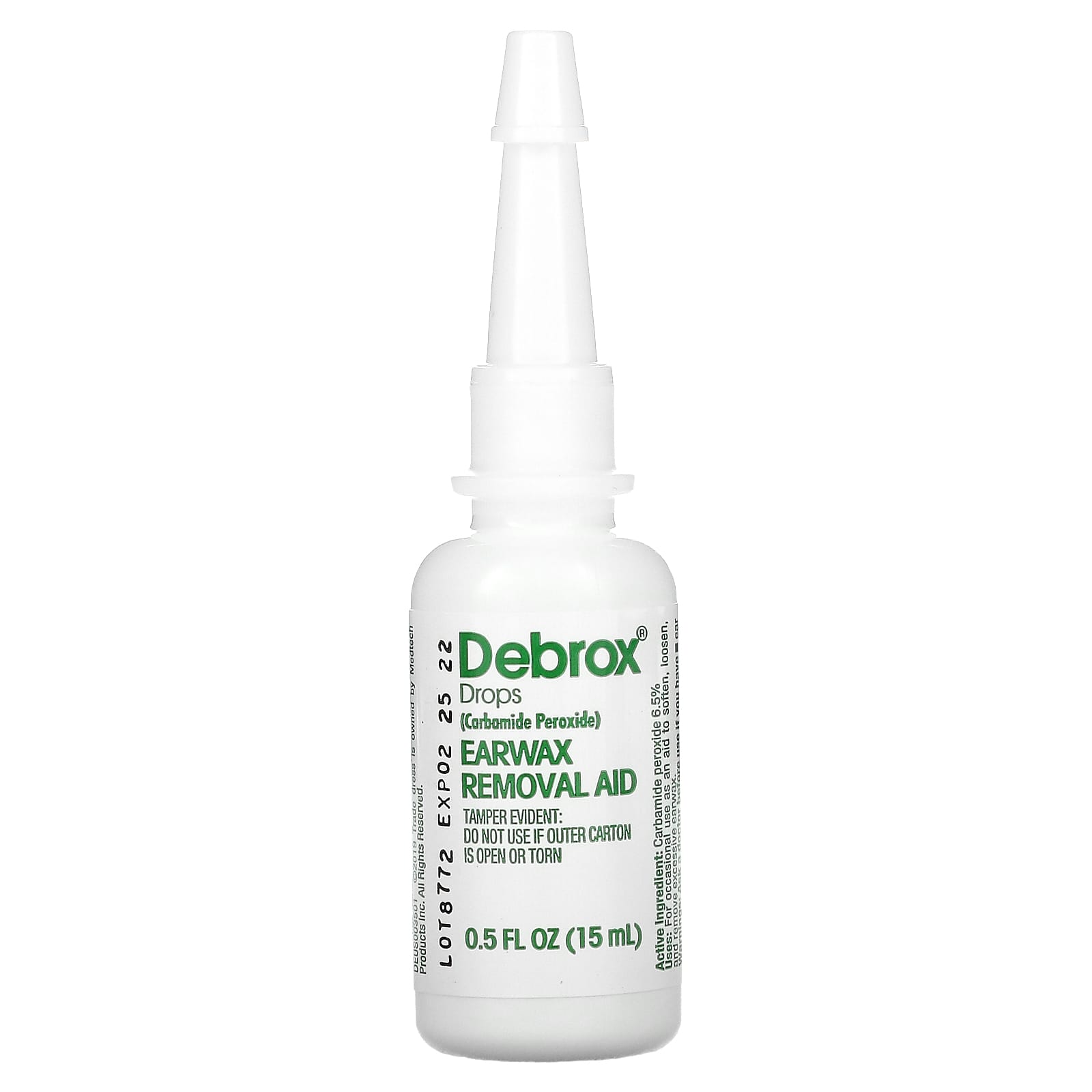 Debrox, Środek do usuwania woskowiny, 15 ml