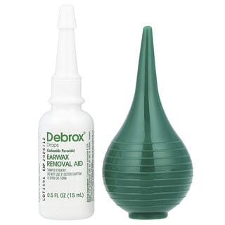 Debrox, Earwax Removal Kit, 0.5 fl oz (15 ml)