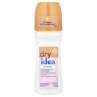 Dry Idea, Antiperspirant & Deodorant Roll-On, Unscented, 3.25 fl oz (96 ml)