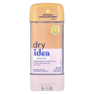 Dry Idea, Antiperspirant & Deodorant Clear Gel, Unscented, 3 oz (85 g)