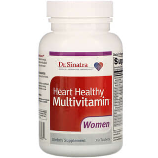 Dr. Sinatra, мультивитамины для здоровья сердца, для женщин, 90 таблеток