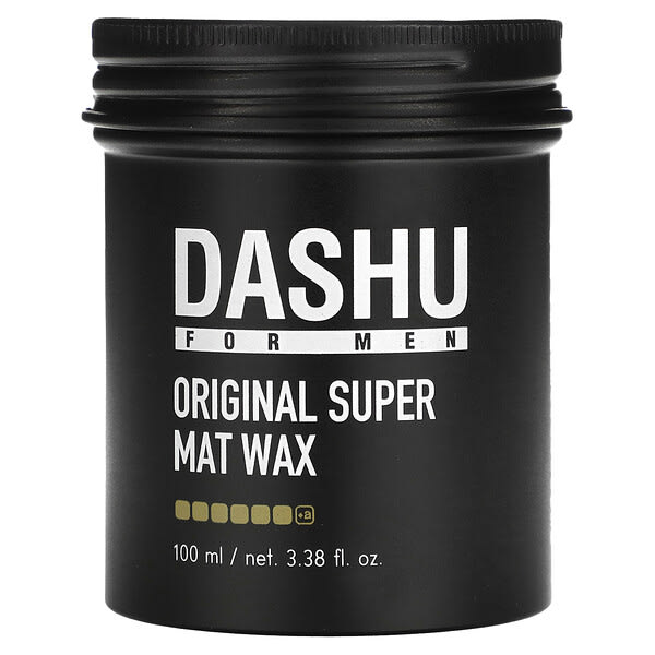 Dashu, 男性用、オリジナルスーパーマットワックス、100ml（3.38液量オンス）