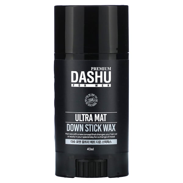 Dashu, 男用，Premium Ultra Mat Down 蠟棒，40 毫升