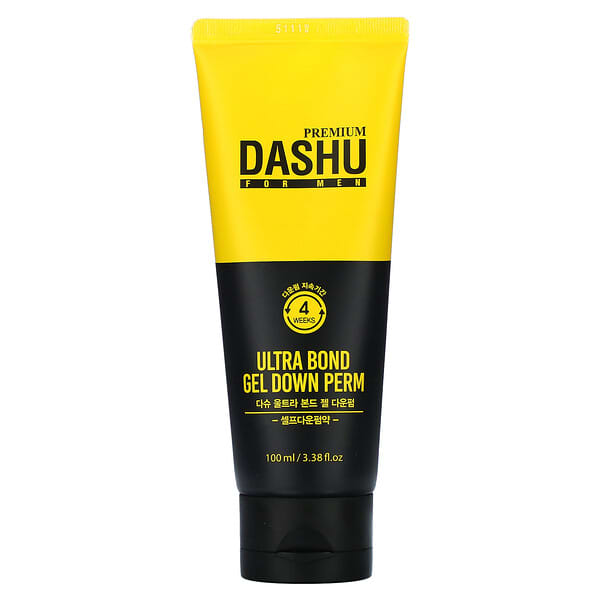 Dashu, 남성용, 울트라 본드 젤 다운 파마, 100ml(3.38fl oz)