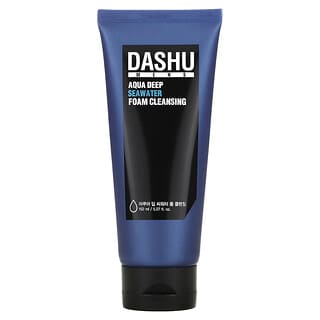 Dashu‏, "לגברים, Aqua Deep Deep Foam Cleansing, ‏150 מ""ל (5.07 אונקיות נוזל)"