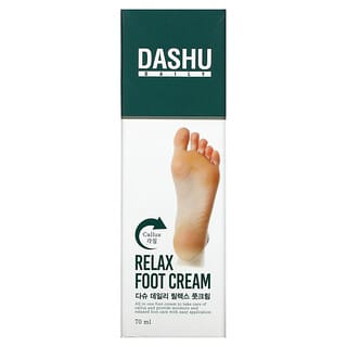 Dashu, Daily Relax Foot Cream, 2.36 fl oz (70 ml)