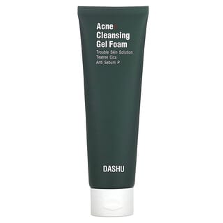 Dashu, Gel mousse nettoyant contre l'acné, 120 ml