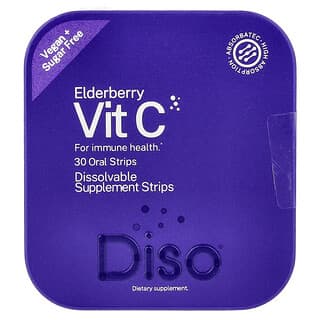 Diso, Vitamine C, vlierbes, 30 orale strips