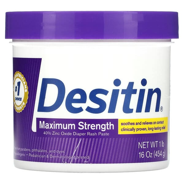 Desitin, 尿布疹軟膏，特大強度，16 盎司（454 克）