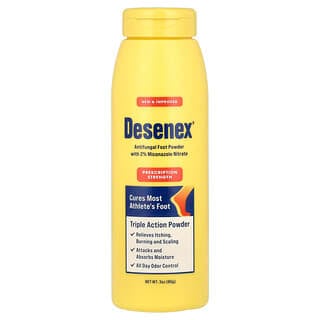 Desenex, Prescription Strength，三效粉末，抗真菌治疗，3 盎司（85 克）
