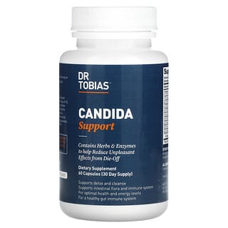 Dr. Tobias, Candida Support, 60 капсул