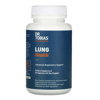 Dr. Tobias, Salud pulmonar, 60 cápsulas