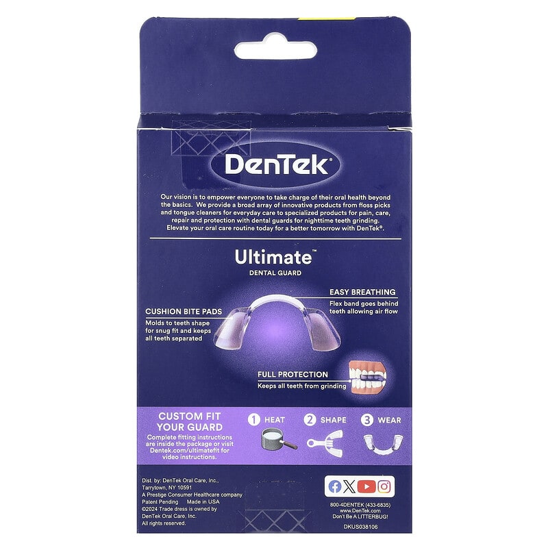 Ultimate™ Dental Guard, 1 Guard+ 1 Storage Case + 1 Fitting Tray