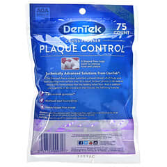 DenTek, Cross Flosser, Contrôle de la plaque dentaire, Bain de bouche, 75 unités