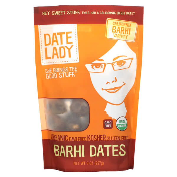 Date Lady, Organic Barhi Dates, 8 oz (227 g)