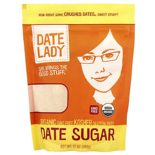 Date Lady, Date Sugar, 12 oz (340 g)