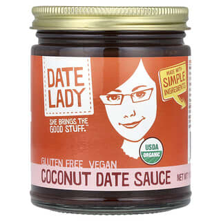 Date Lady, Hindistan Cevizi Hurma Sosu, 11 oz (313 gr)