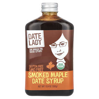 Date Lady, Smoked Maple Date Syrup, 12.8 oz (362 g)