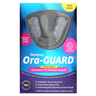 Dentemp, Ora-Guard, 맞춤형 덴탈 가드, 덴탈 가드 1개 & 보관 케이스