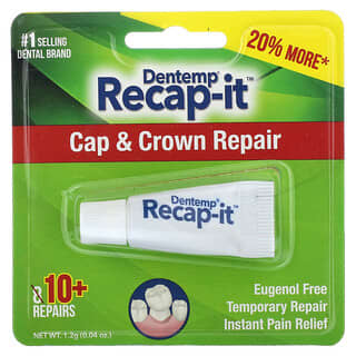 Dentemp, Recap-It，牙冠修復，0.04 盎司（1.2 克）