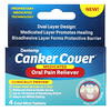 Cobertura para Canker, Analgésico Oral Medicado, 4 Comprimidos de Hortelã Refrescante