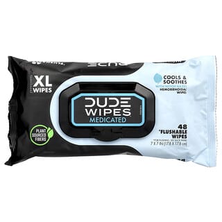 Dude Products, Șervețele medicale, XL, , 48 de șervețele