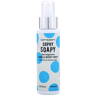 Duft & Doft, Sophy jabonosa, Bruma para el cabello y el cuerpo con fragancia delicada, 100 ml (3,5 oz. líq.)