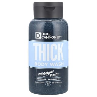 Duke Cannon Supply Co., Thick® Body Wash, Midnight Swim, 17.5 fl oz (517 ml)